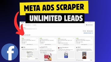 How to scrape unlimited leads from Meta Ads Library (FREE WORKFLOW)