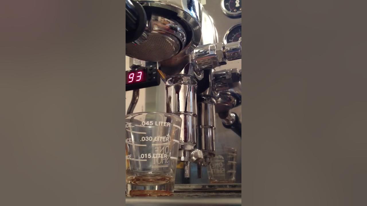 Expobar Brewtus II slow pump pressure YouTube