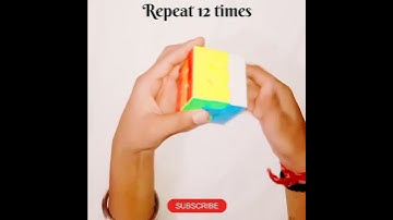 Repeat 12 times     #rubikscube #cube#cubes #magic #cubing #speedcubing#speedsolving #cubers #puzzle