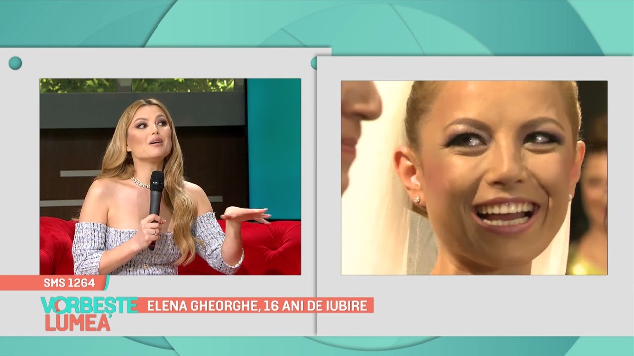 Elena Gheorghe, 16 ani de iubire