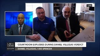 Daniel Villegas on Law Crime Network with Reaction to his Not Guilty Verdict