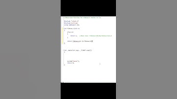 C++ Program to Print Fibonacci Series Using Function -Part I