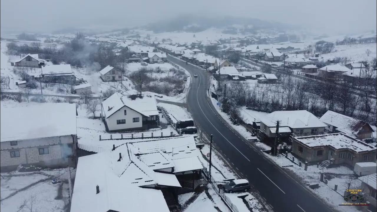 Sânmihaiu Almașului sub ninsoare YouTube