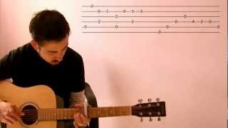 Mad World by Tears For Fears (Fingerstyle Cover/ Guitar Lesson with TAB) chords