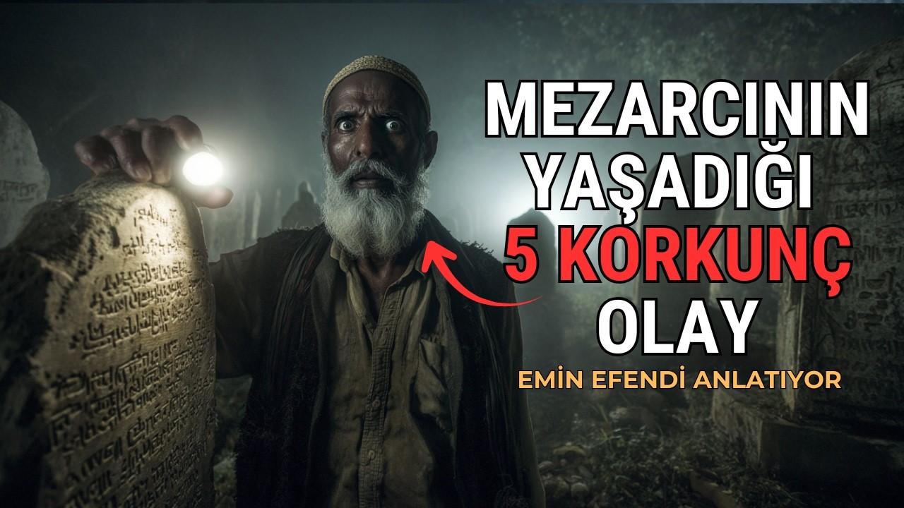 Mezar Bekçisinin Yaşadığı 5 Korkunç Olay #3  Emin Efendi Korku Hikayeleri