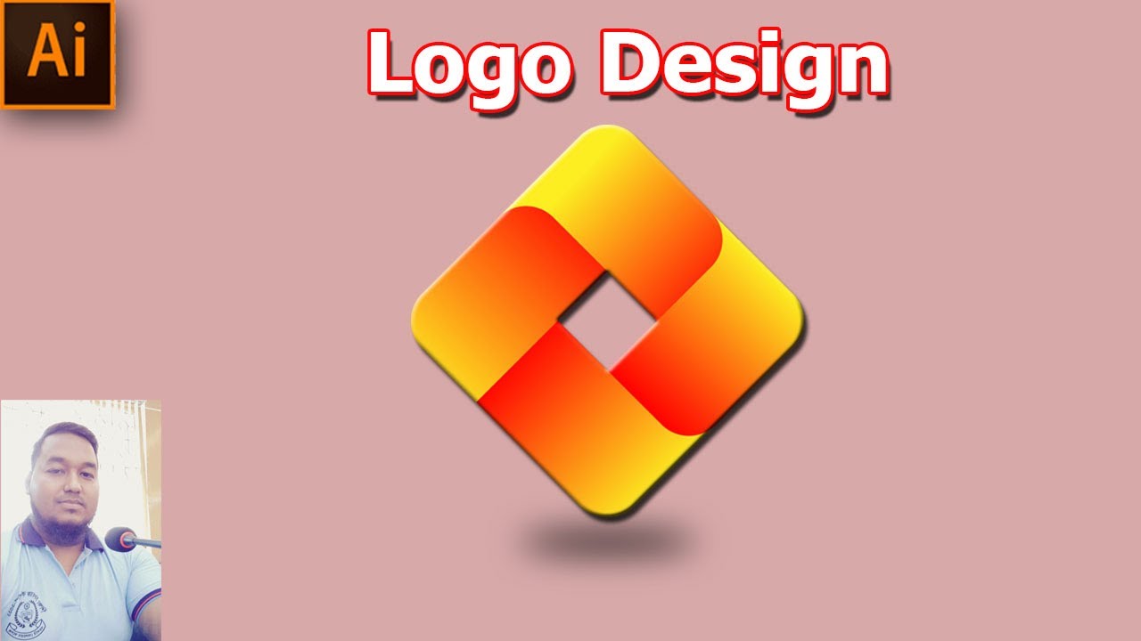 How to Create Easy Logo Design in Adobe illustrator | Bangla Tutorial ...