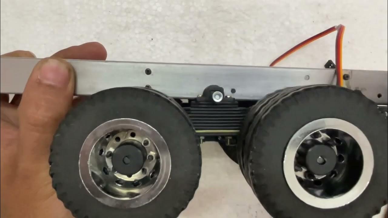 13. How to assemble rear Multi axle to chassis YouTube