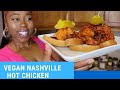 Vegan Nashville Hot Chicken 🌶: Episode 111 Mock Meat FREE