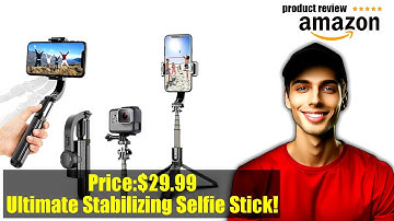 Buy Selfie Stick Gimbal Stabilizer, UPXON 360° Rotation Tripod with Wireless Remote, Portable Phone