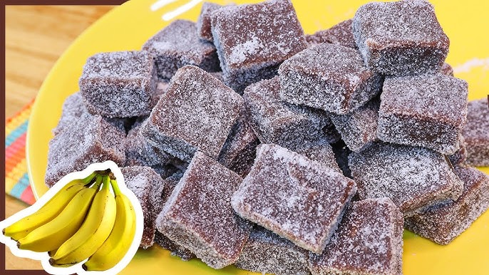 Schmier (chimia, doce, muss) de banana sem açúcar