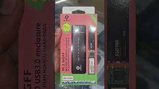 Smacc M.2 SSD enclosure shorts #reels #trending #virals #unboxing #electronicworld #gadgets