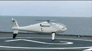 Schiebel’s CAMCOPTER S-100 VTOL UAV with French Navy Mistral-class LHD