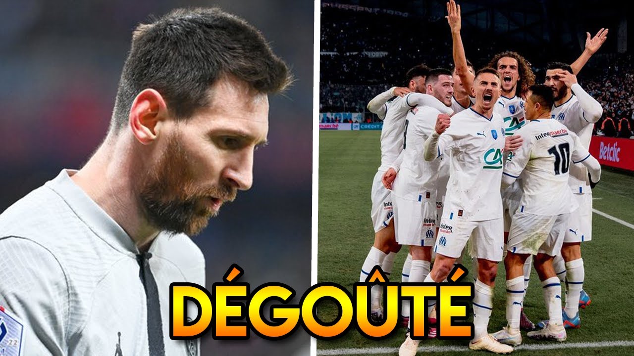 Le PSG perd le classico face a l'OM.. Performance catastrophique pour ...