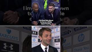 When Tim Sherwood picked a fan out of the crowd to be the manager 🤣