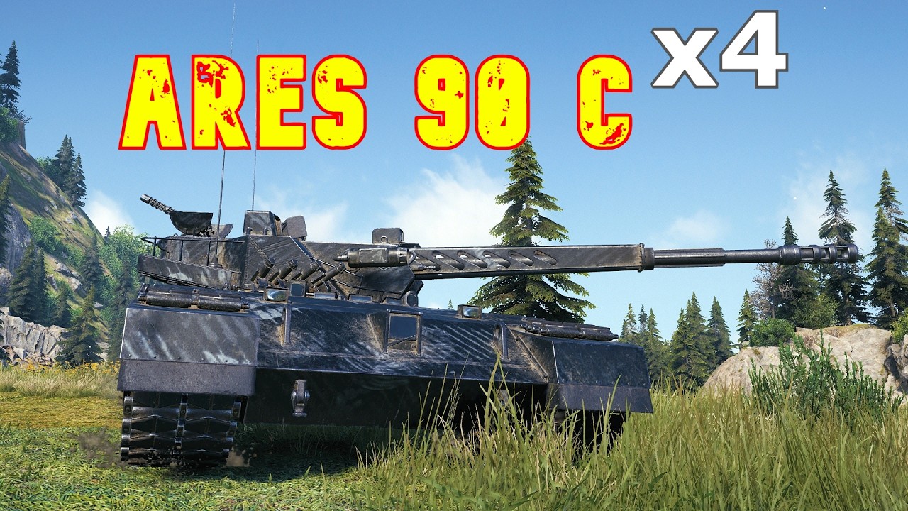 Ares 90 C : Serene Coast x4 - World of Tanks.
