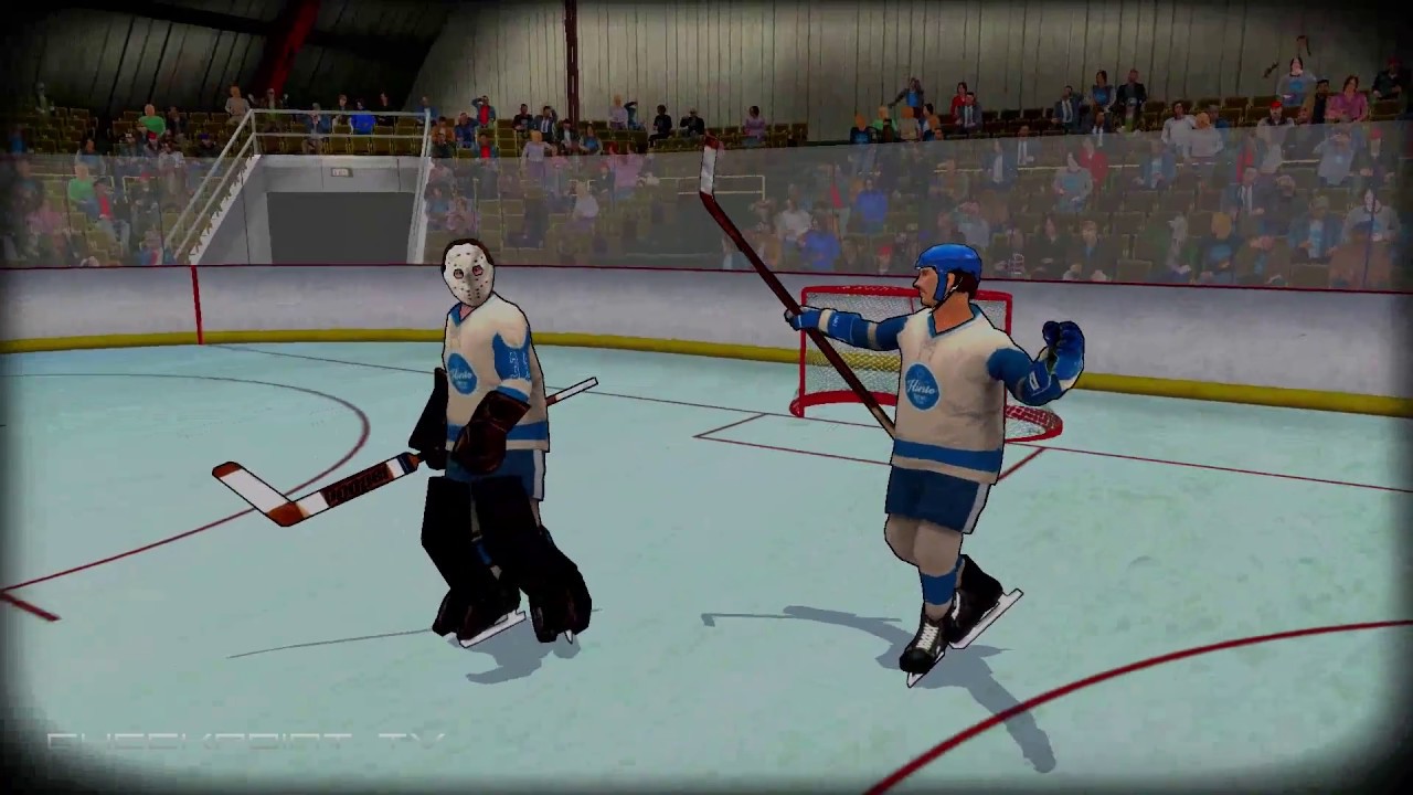 Old Time Hockey Gameplay #02 Story Mode Hockey 60 FPS