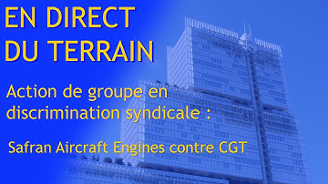 "En direct du terrain" : action de groupe en discrimination syndicale
