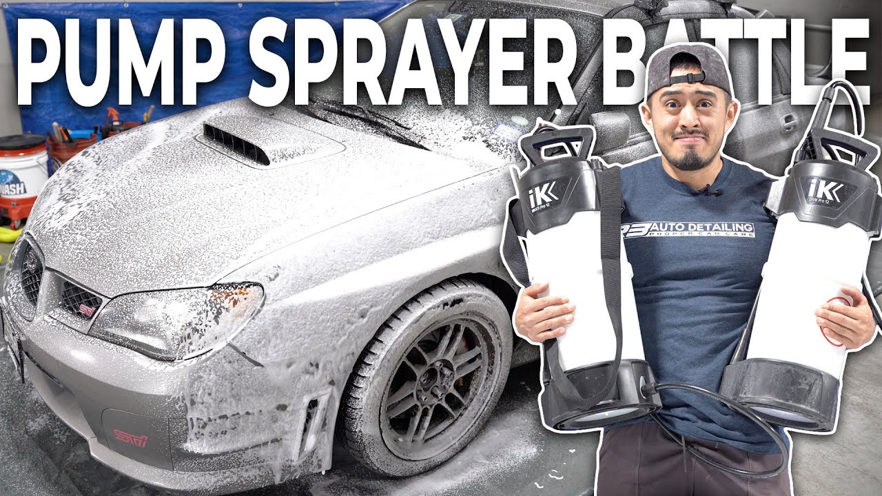 Best Pump Sprayer For Detailing  IK Foam Pro 12 vs Mutli Pro 12 Review 