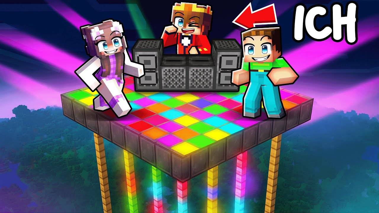 Ich Baue eine PARTY im HIMMEL in Minecraft!