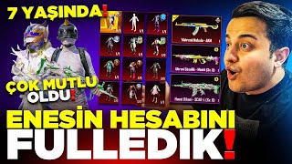 Anneden İzi̇n Aldik Enesi̇n Hesabini Fulledi̇k Herşeyi̇ Aldik Pubg Mobile