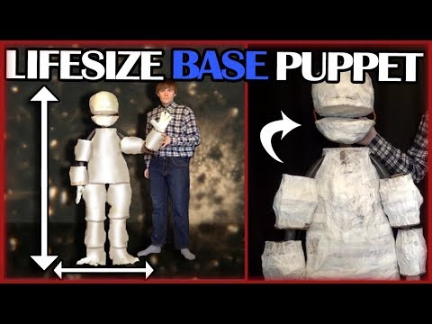 Video: How To Make A Life Size Puppet