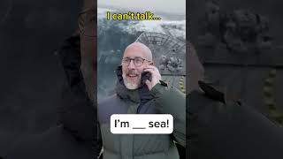 I can’t talkthe sea edition learnenglish