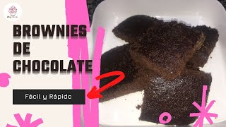 ▶ Cómo hacer Brownie de Chocolate Fácil  🍫