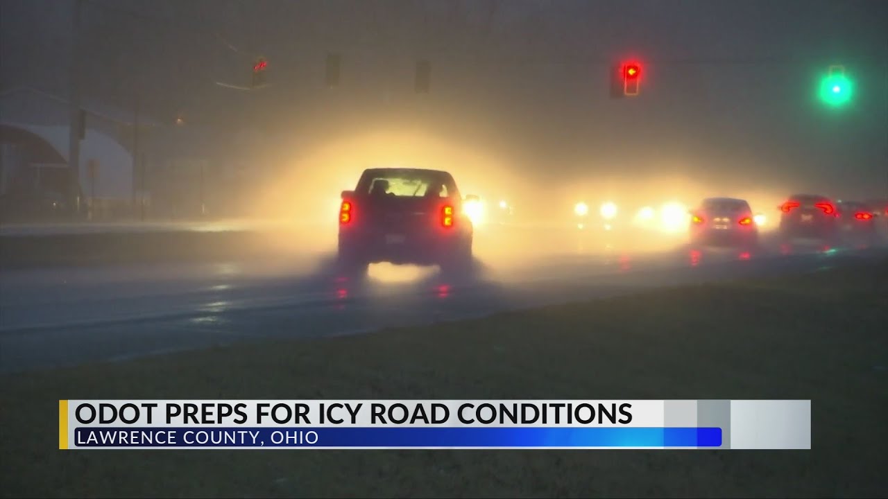 Ohio prepares for icy and dangerous road conditions - YouTube