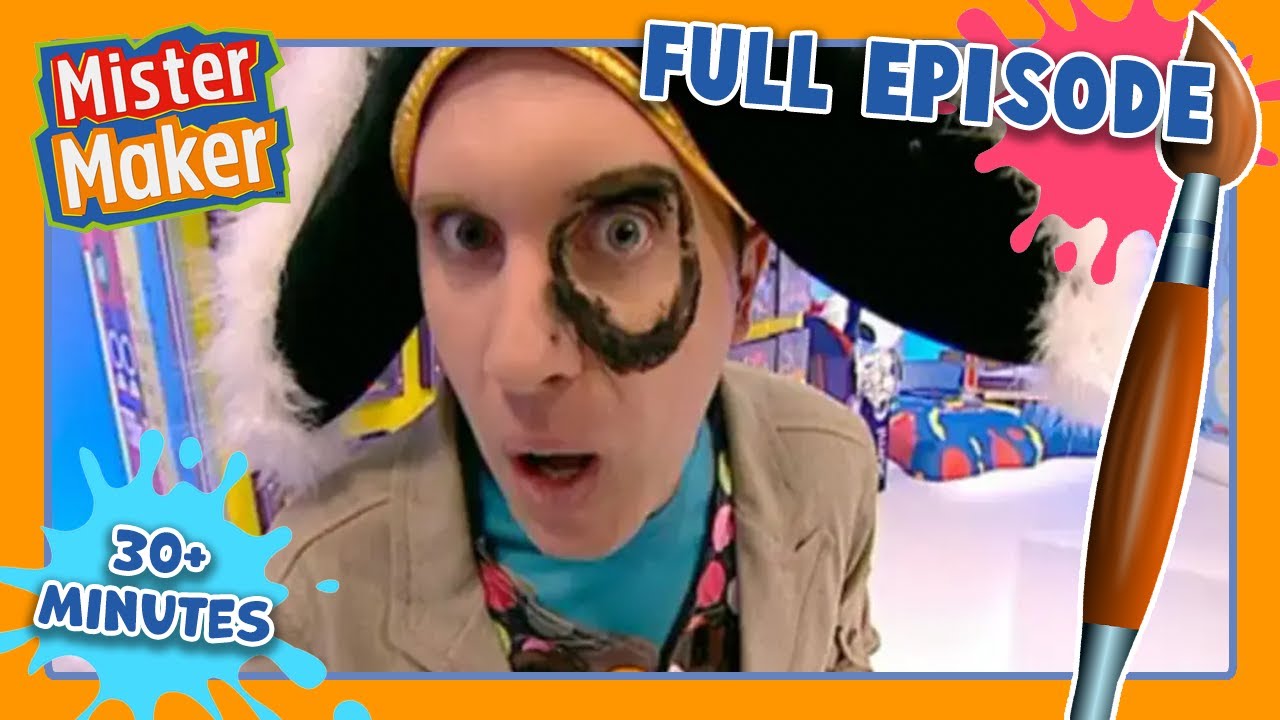 Mister Maker 🎨 Series 2, Episode 15-16 | DOUBLE FULL EPISODE - Arts & Crafts