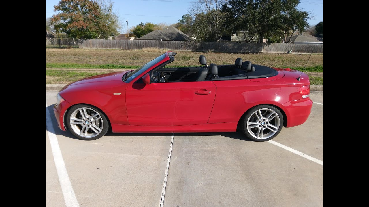 2011 BMW 135i Cold start, lowering top, interior and exterior walk ...