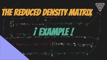 Reduced Density Matrix - Example