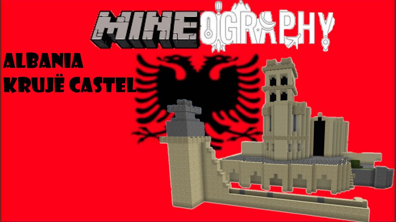 MinecraftAlbania Krujë Castle YouTube