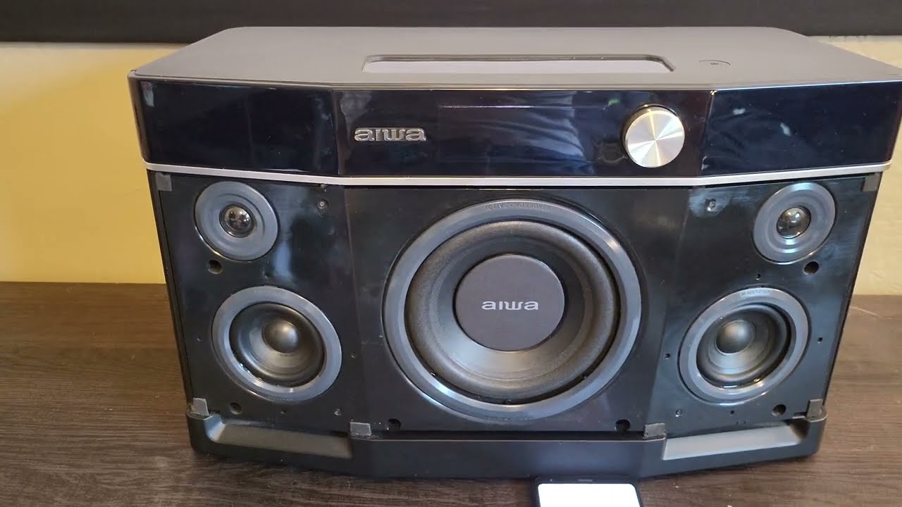 Aiwa Exos 9 Hertz Test, Bass Test - YouTube