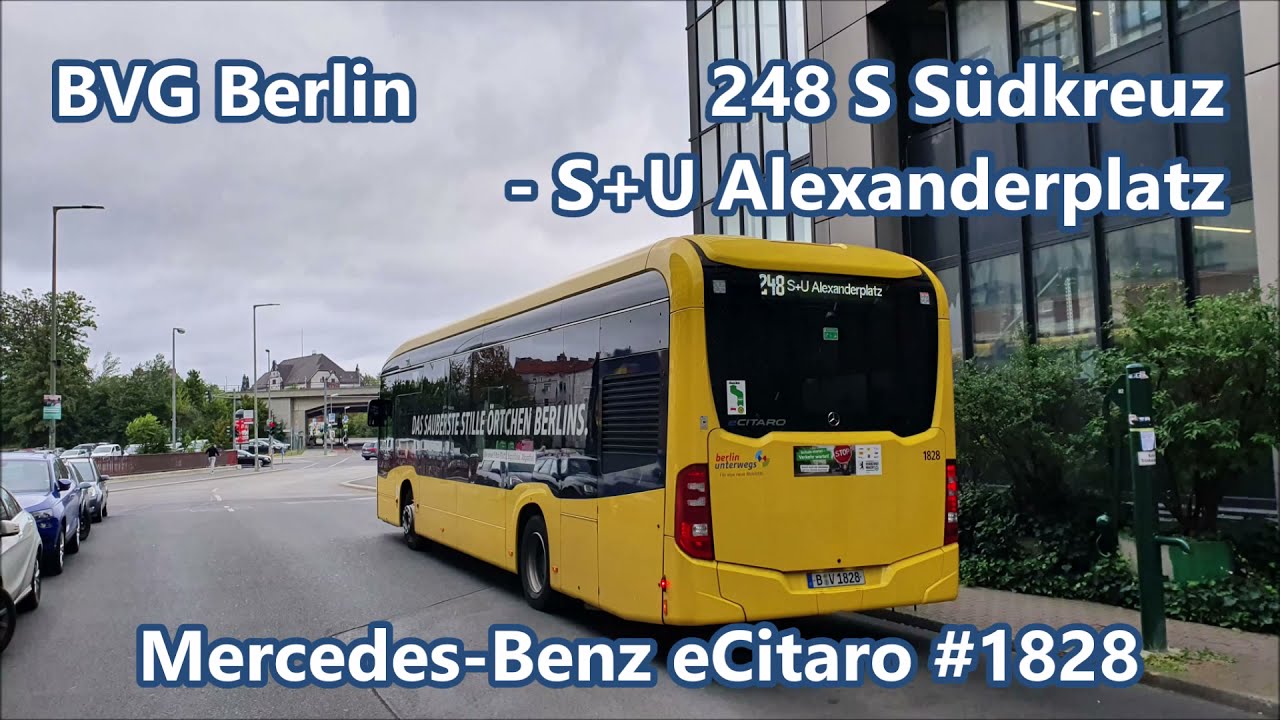 BVG Berlin - Linie 248, Mercedes-Benz eCitaro 