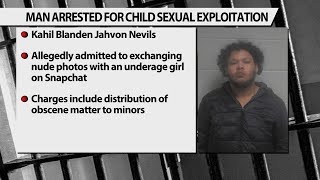 Man charged with exchanging nude photos with underage girl online in Trimble County