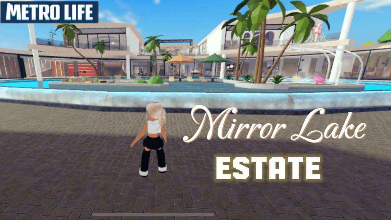 ⭐️NEW⭐️ Mirror Lake Estate Mansion (Metro Life City)