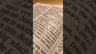 Luke 2:8-14 KJV (ASMR) (No Commentary)