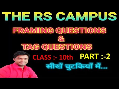 Use Who in Framing Question || Framing Question/Tag question || Framing ...