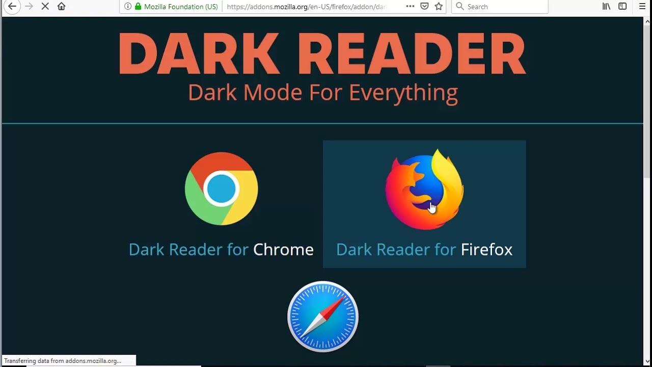 [PR] Enable Dark Mode on any website w/ Dark Reader for Chrome/Firefox ...