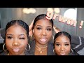 ♡ Chit Chat GRWM ! Basic Glam &amp; Hair