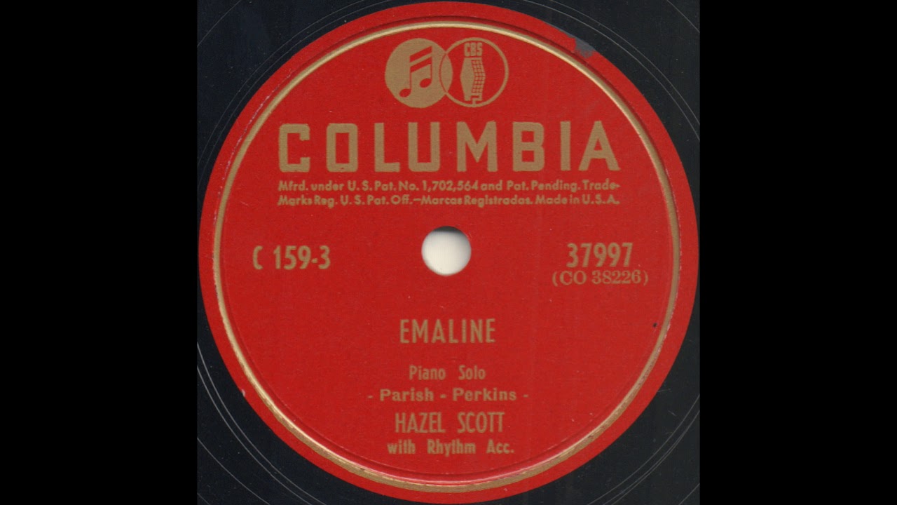 EMALINE / HAZEL SCOTT with Rhythm Acc. [COLUMBIA 37997]