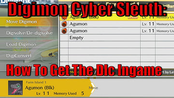 Digimon Cyber Sleuth: How To Get The Dlc Ingame