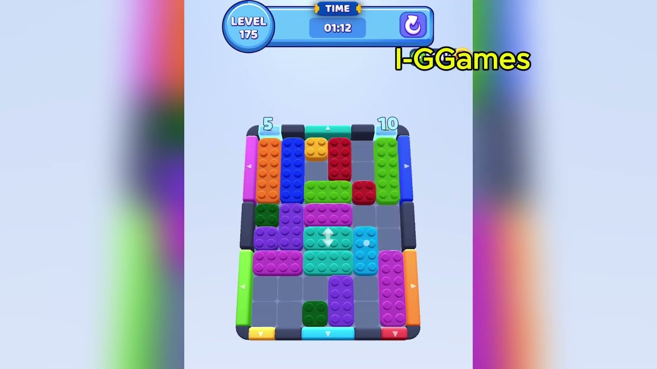 Color Block Jam Level 175 - YouTube