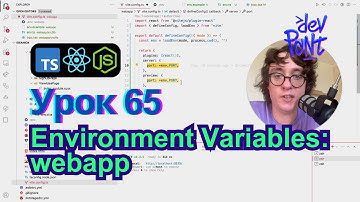 Урок 65. Environment Variables: webapp (TypeScript, Node.js, React)