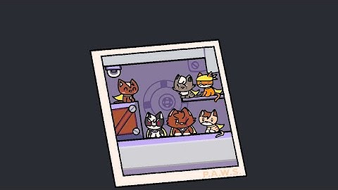 I animated Super Cat Tales Paws intro