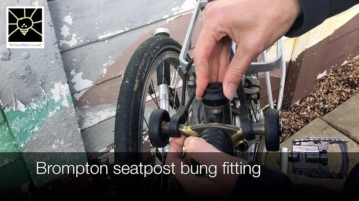 Brompton bicycle press fit seatpost bung