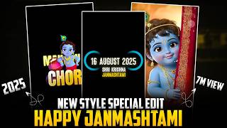 New Style Janmashtami Video Editing |Janmashtami Reels Editing Tutorial | Shri Krishna Video Editing screenshot 2