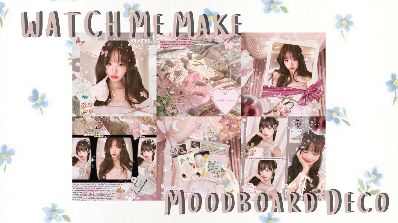 •♡ watch me make moodboard deco || on canva