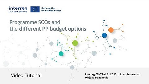 Tutorial (Project Development): Simplified Cost Options and Partner Budget Options