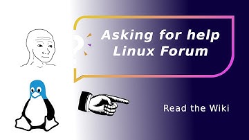Asking For Help on Linux Forums Be Like